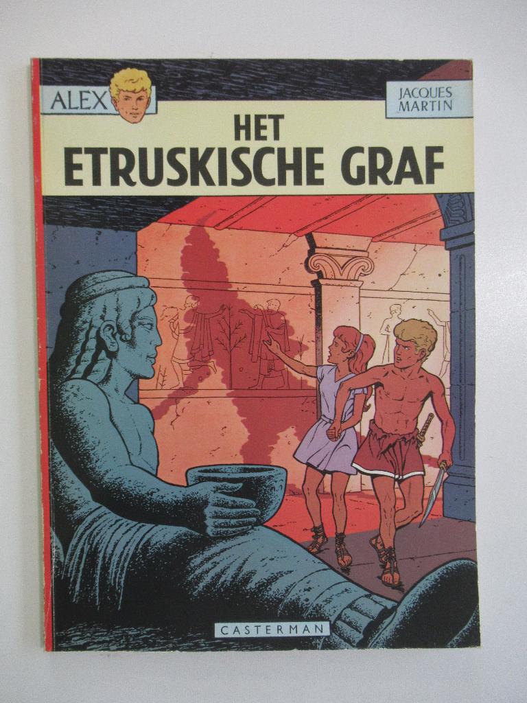 alex...nr.8...het etruskische gra, Ophalen of Verzenden, Gelezen