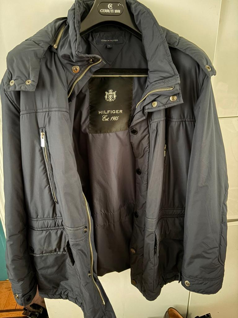 Hilfiger parka met jas, Ophalen, Zo goed als nieuw