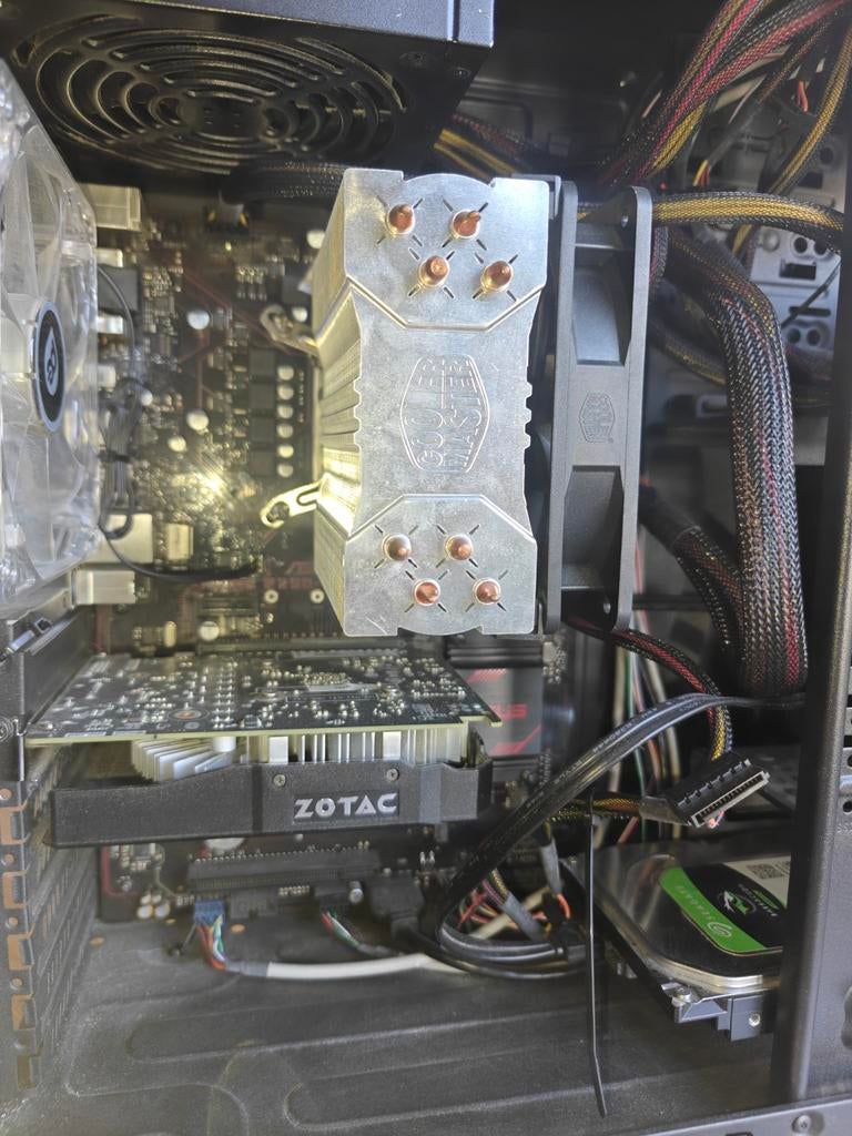 Oude Computer PC, Computers en Software, Desktop Pc's, HDD, 16 GB, Ophalen