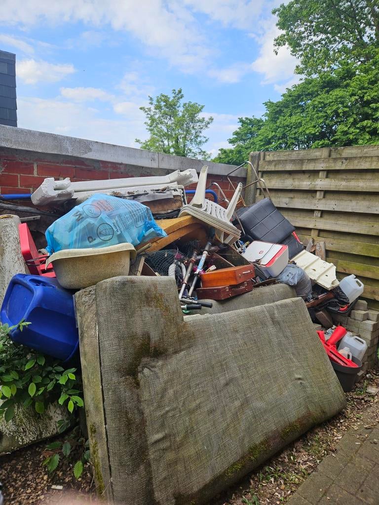 Vuil tuin, Ophalen