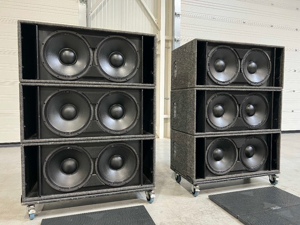 Nexo RS15C 2x15" SubBass (6x), Overige merken, Gebruikt, Subwoofer, Ophalen of Verzenden