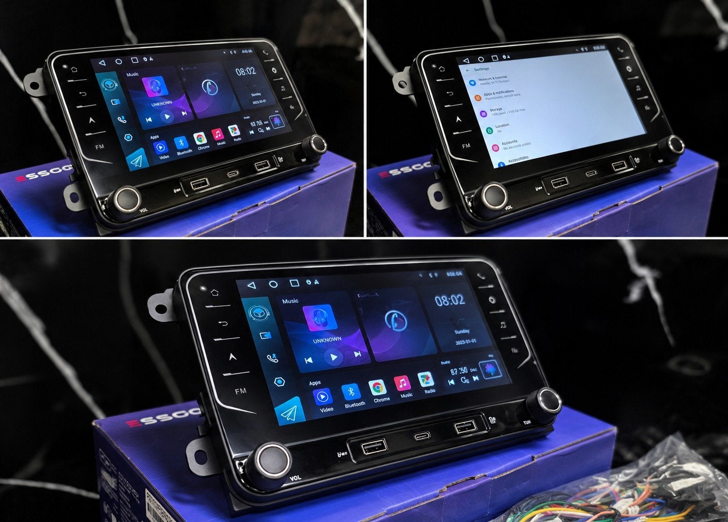 Autoradio Android CarPlay pour Volkswagen, Seat et Skoda., Autos : Divers, Autoradios, Enlèvement ou Envoi