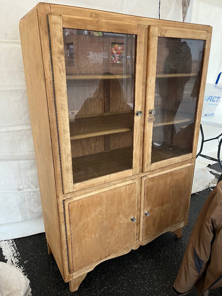 Vitrine vintage, 25 à 50 cm, Avec porte(s), Vintage, Comme neuf