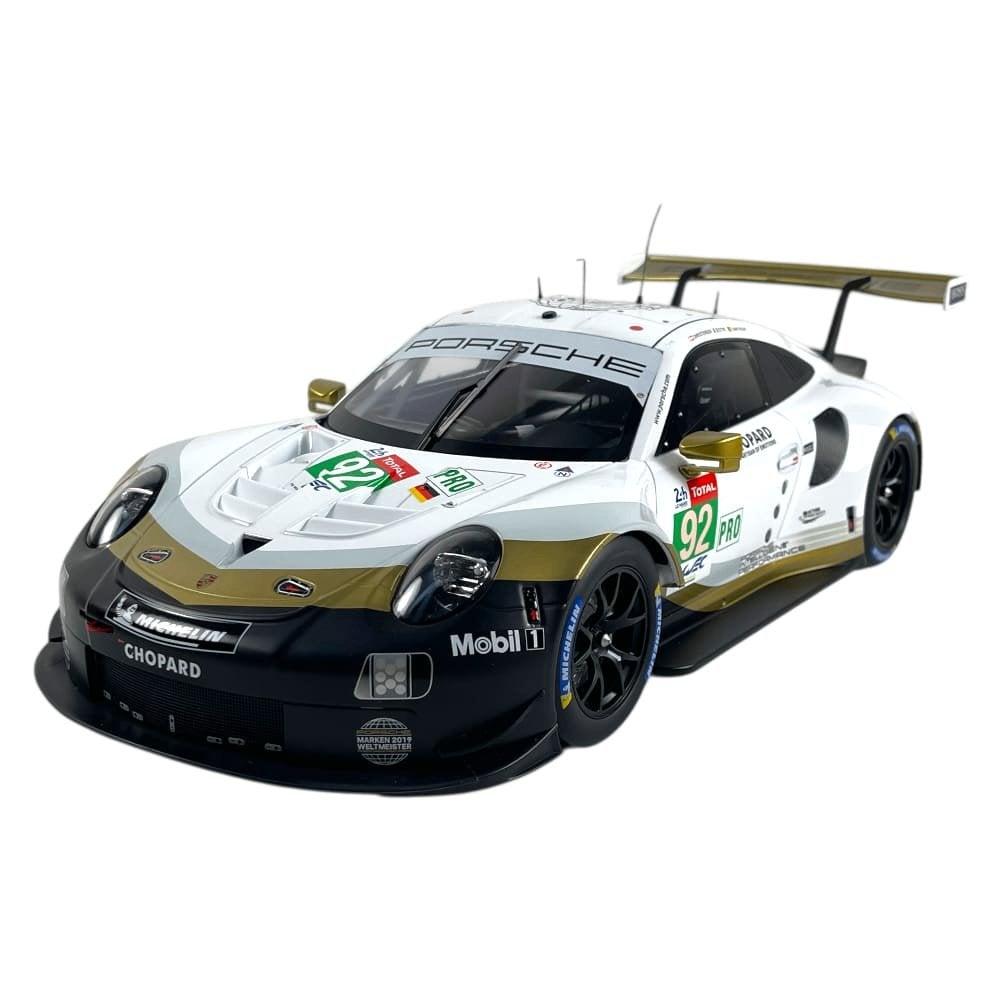 Porsche 911 (92) RSR 24 h Le Mans Porsche GT 2019 Ixo 1:12, Hobby & Loisirs créatifs, Voitures miniatures | 1:5 à 1:12, Enlèvement ou Envoi