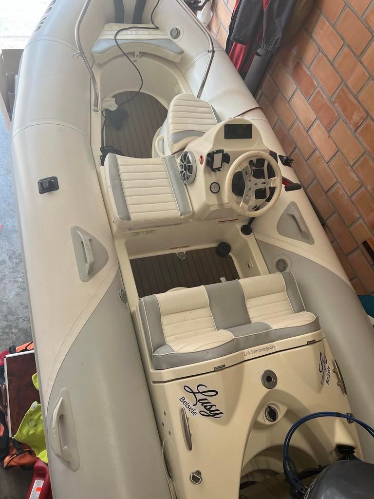 Te koop: Zodiac Yachtline 380, Watersport en Boten, Rubberboten, Zo goed als nieuw, Zodiac, Benzine, Ophalen