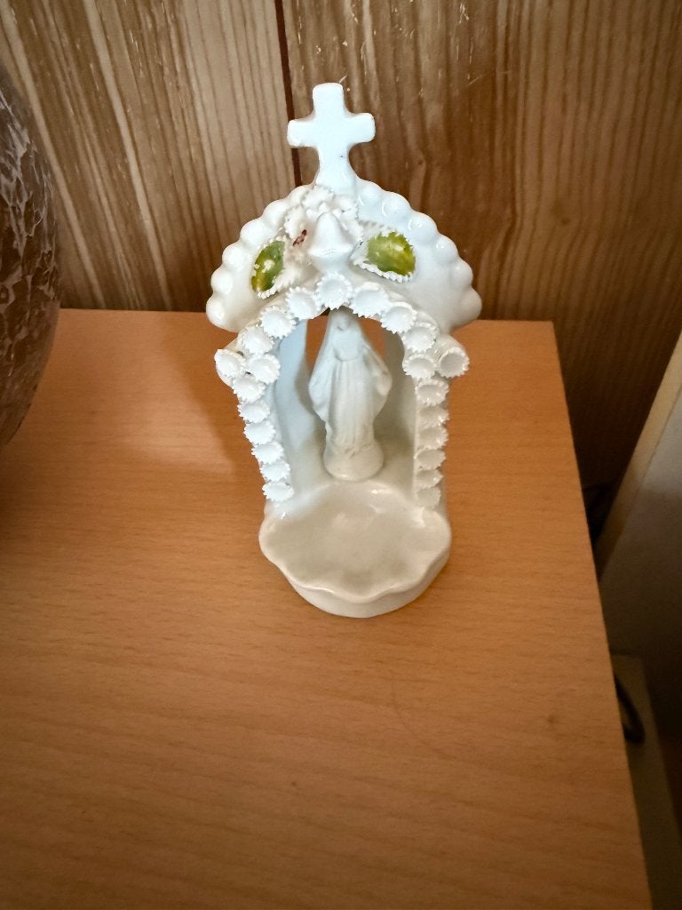 Porseleinen maria beeldje  genummerd, Ophalen of Verzenden