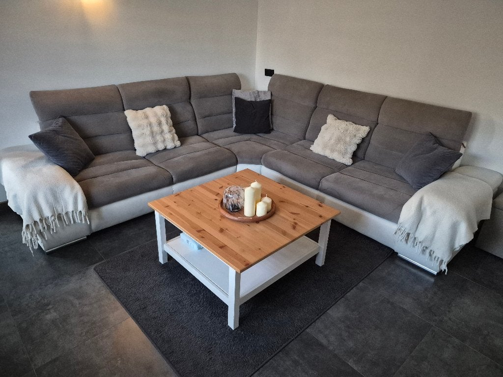 Canapé d'angle/ option lit, Huis en Inrichting, Slaapkamer | Slaapbanken, Ophalen, Gebruikt, Grijs, Overige maten