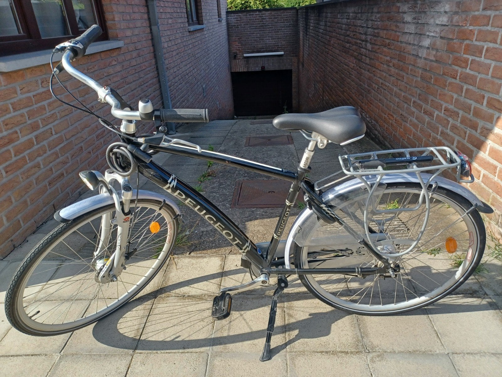 vélo style trekking ou de ville de marque Peugeot, Gebruikt, Versnellingen, Trommelrem, Ophalen