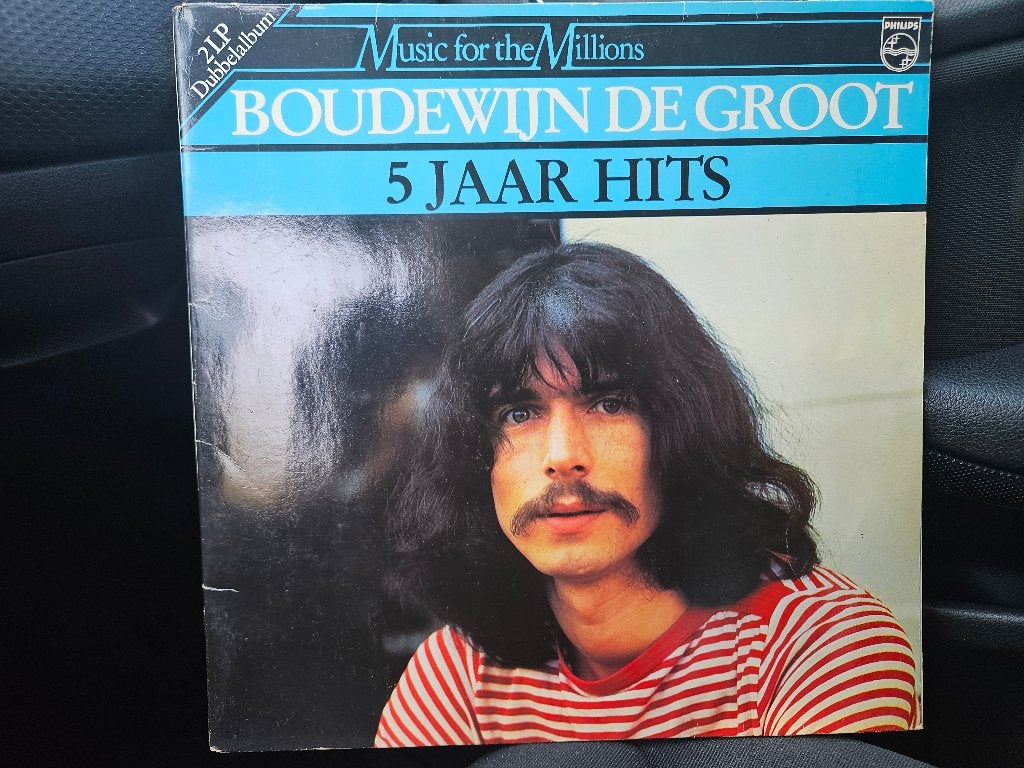 LP Boudewijn De Groot - 5 Jaar Hits (2-LP), Cd's en Dvd's, Vinyl | Nederlandstalig, Gebruikt, Dubbel-LP, Ophalen of Verzenden