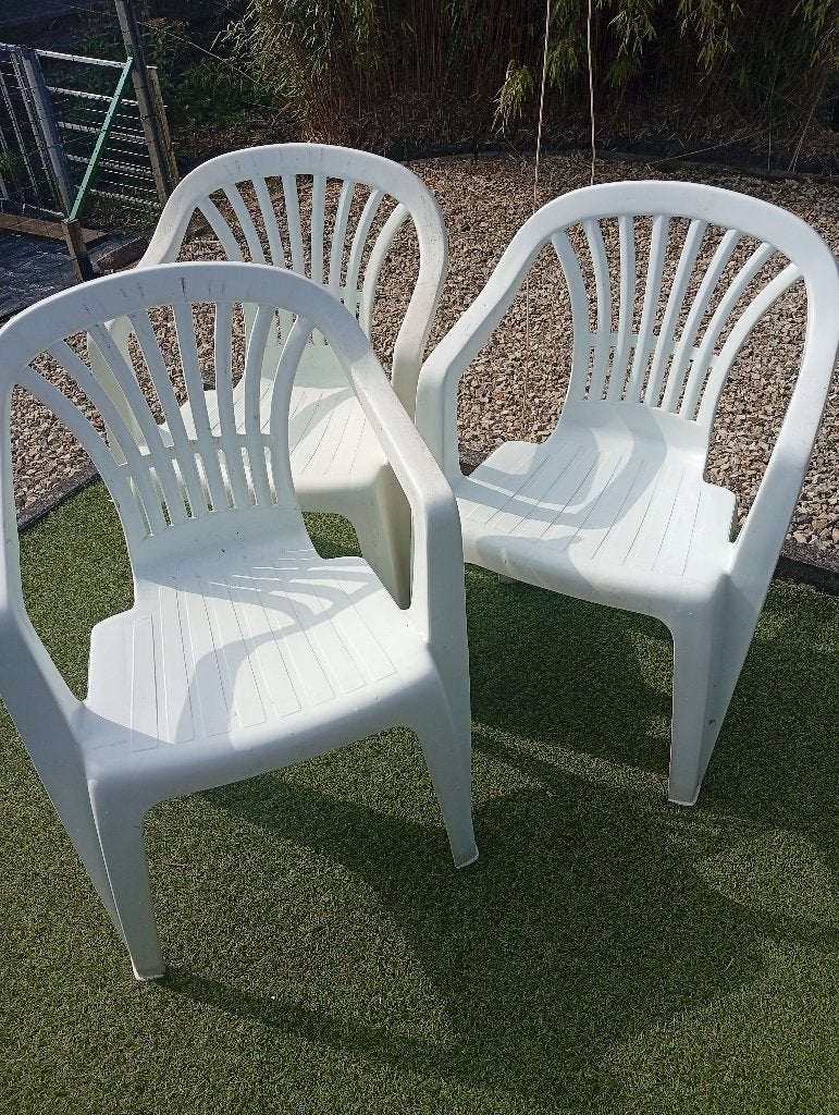 Chaises de  jardin, Jardin & Terrasse, Chaises de jardin, Enlèvement, Utilisé, Plastique