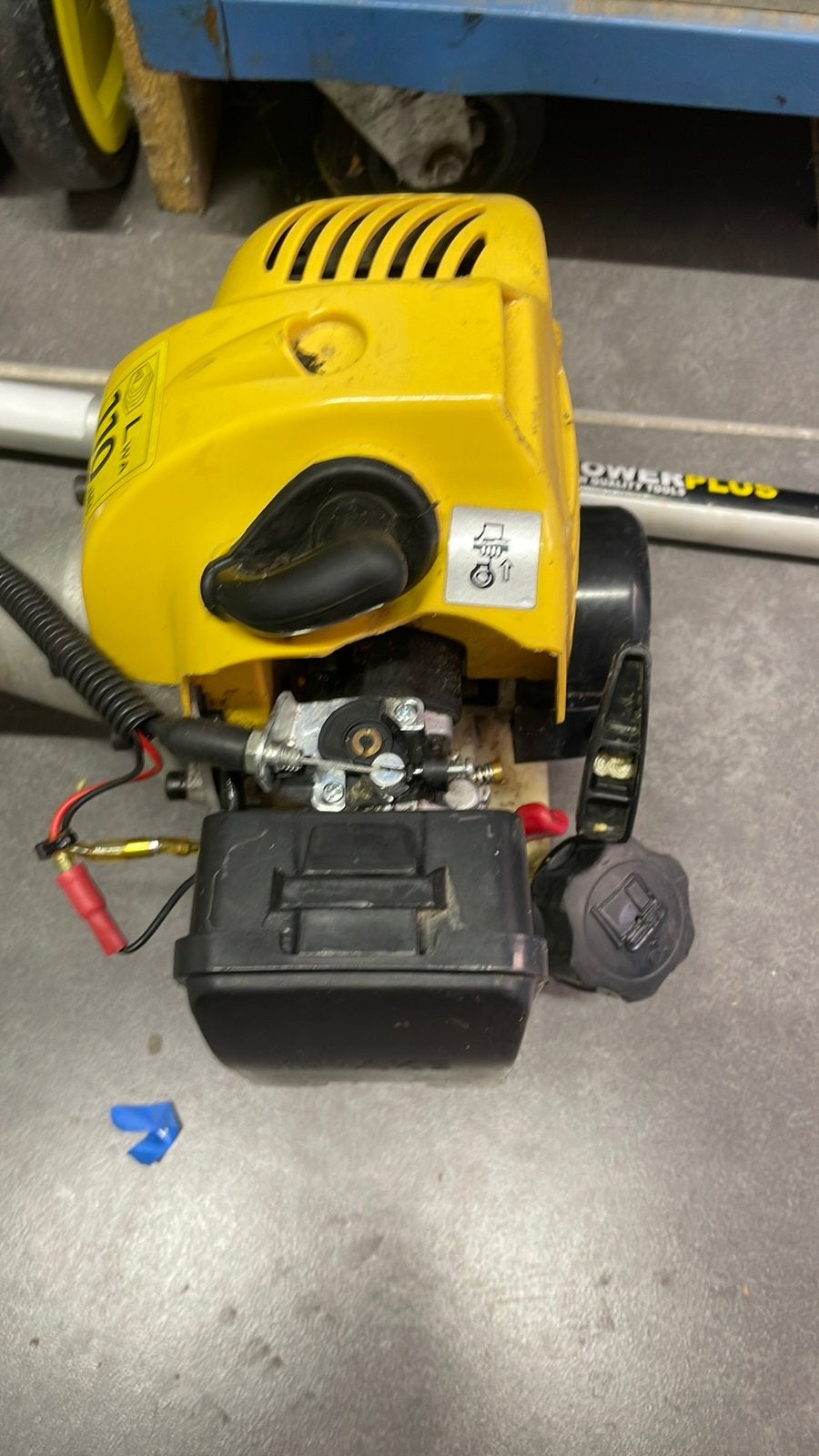 Heggenschaar powerplus, Tuin en Terras, Ophalen, Gebruikt, Benzine