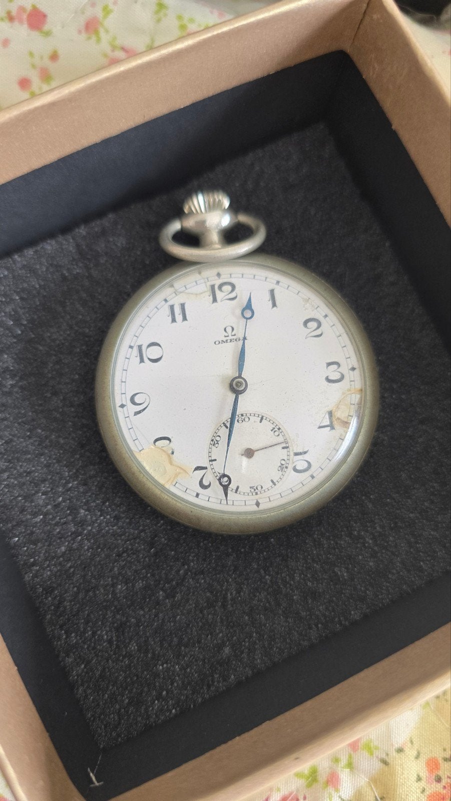 antiek Omega Omega zakhorloge, Enlèvement ou Envoi, Montre de poche, Omega