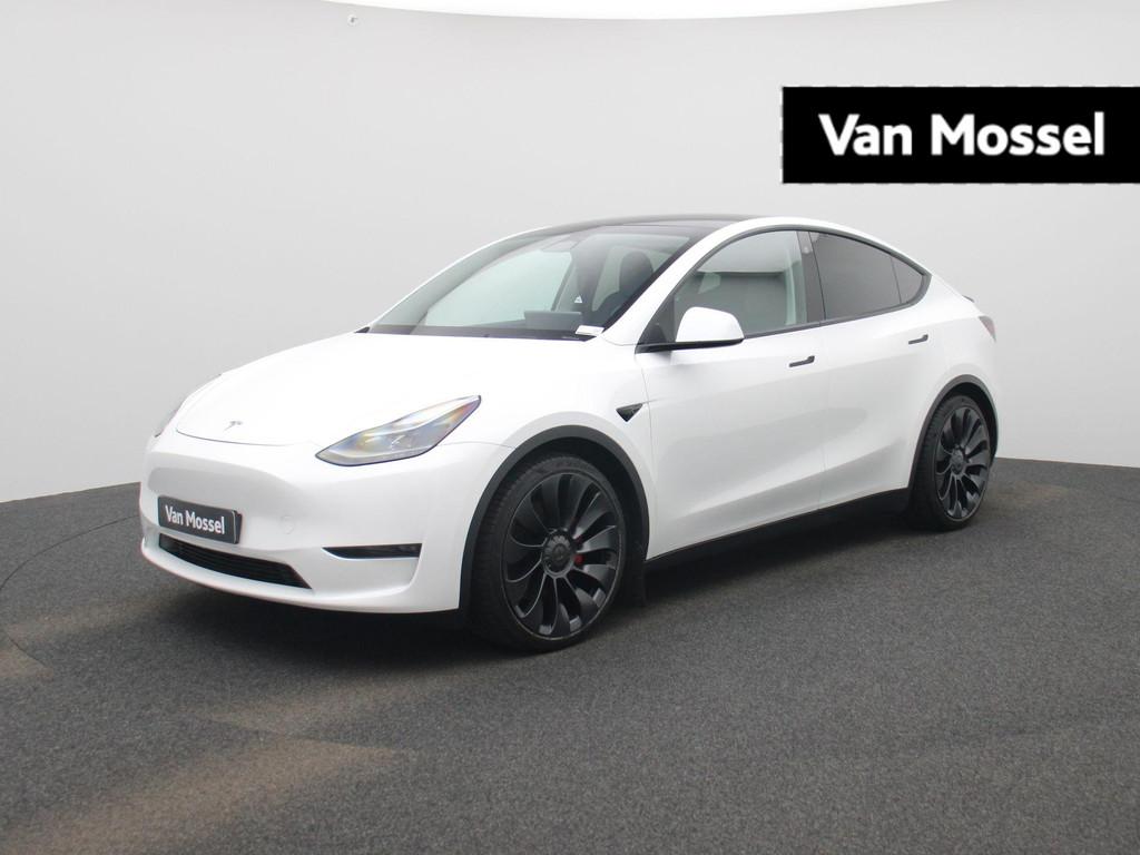 Tesla Model Y Long Range Dual Motor AWD AUTOPILOT | CAMERA |, Auto's, Tesla, Bedrijf, Te koop, Model Y, 4x4, Airbags, Alarm, Bluetooth