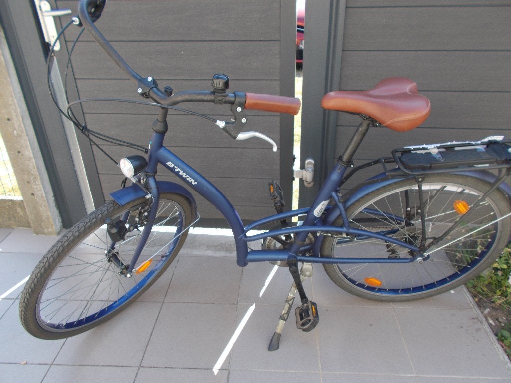 damesfiets, Fietsen en Brommers, Velgrem, Versnellingen, Zo goed als nieuw, Minder dan 47 cm