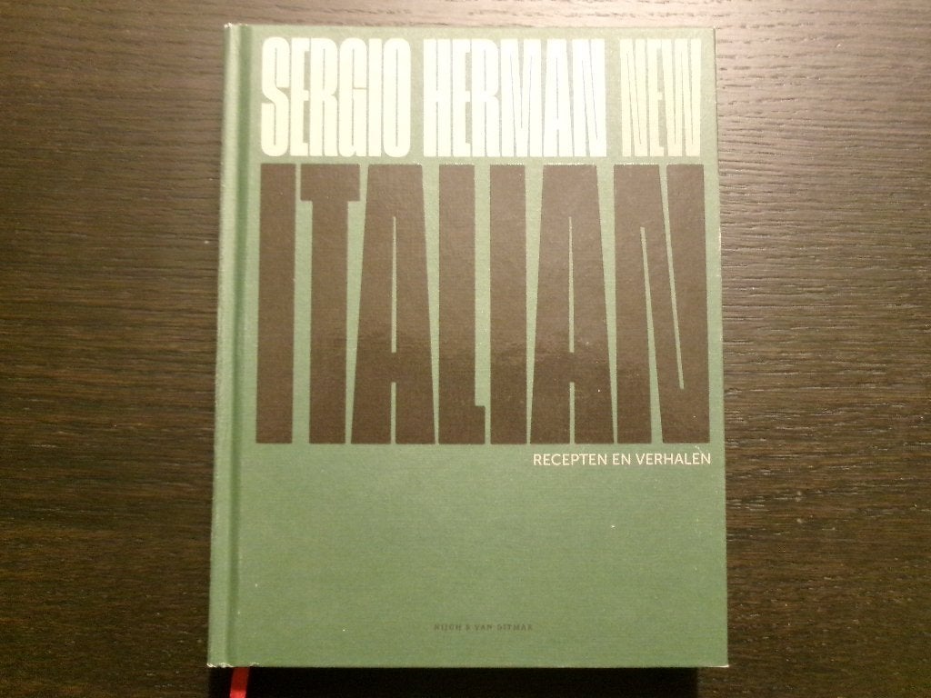 New  Italian  -Recepten en verhalen-  Sergio Herman, Livres, Enlèvement ou Envoi