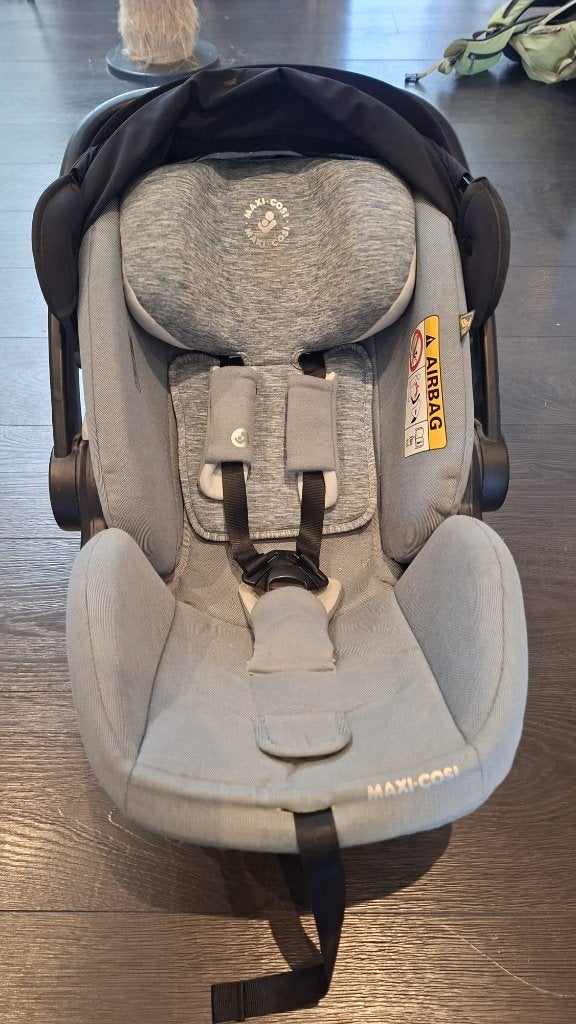 Maxi Cosi Set - Marble Essengrey, Ophalen, Gebruikt, Slaapstand, Isofix