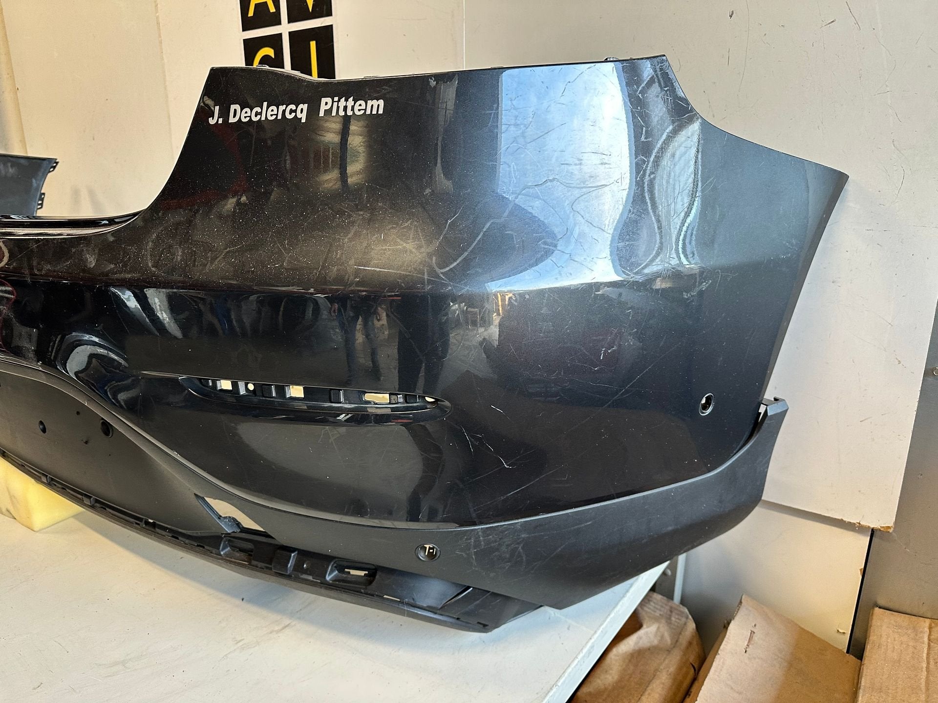 Mercedes Glc Coupé w253 AMG achterbumper Bumper A2538852525, Arrière, Utilisé, -, -