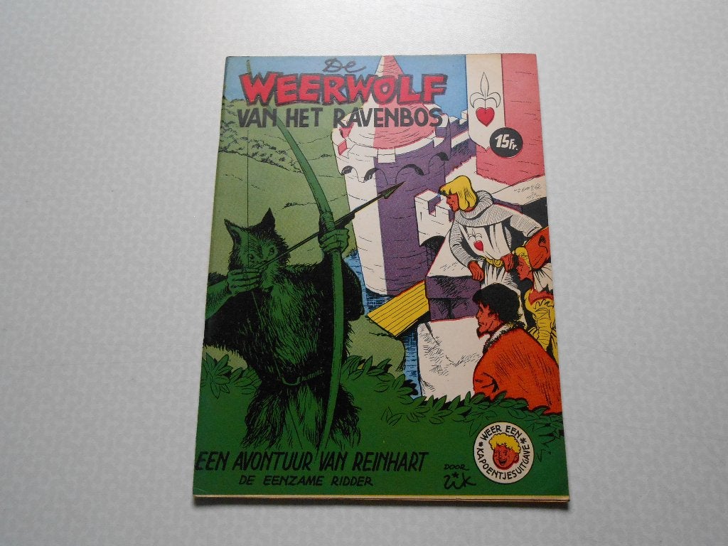 ridder reinhart 2 De weerwolf van het Ravenbos 1958 1 st dru, Boeken, Eén stripboek, Nieuw, Rik Clément, Ophalen of Verzenden