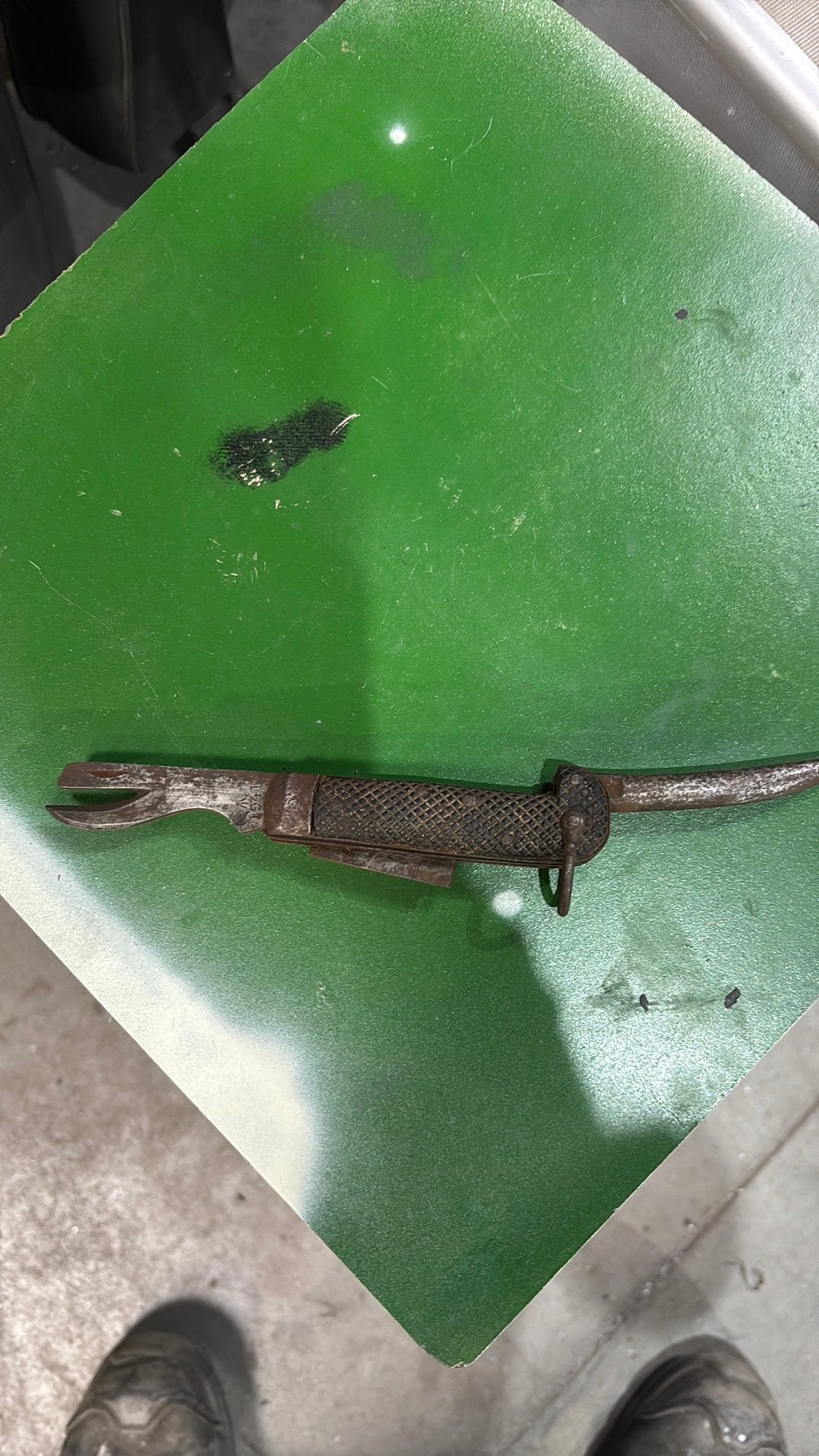 Jack knife, Ophalen