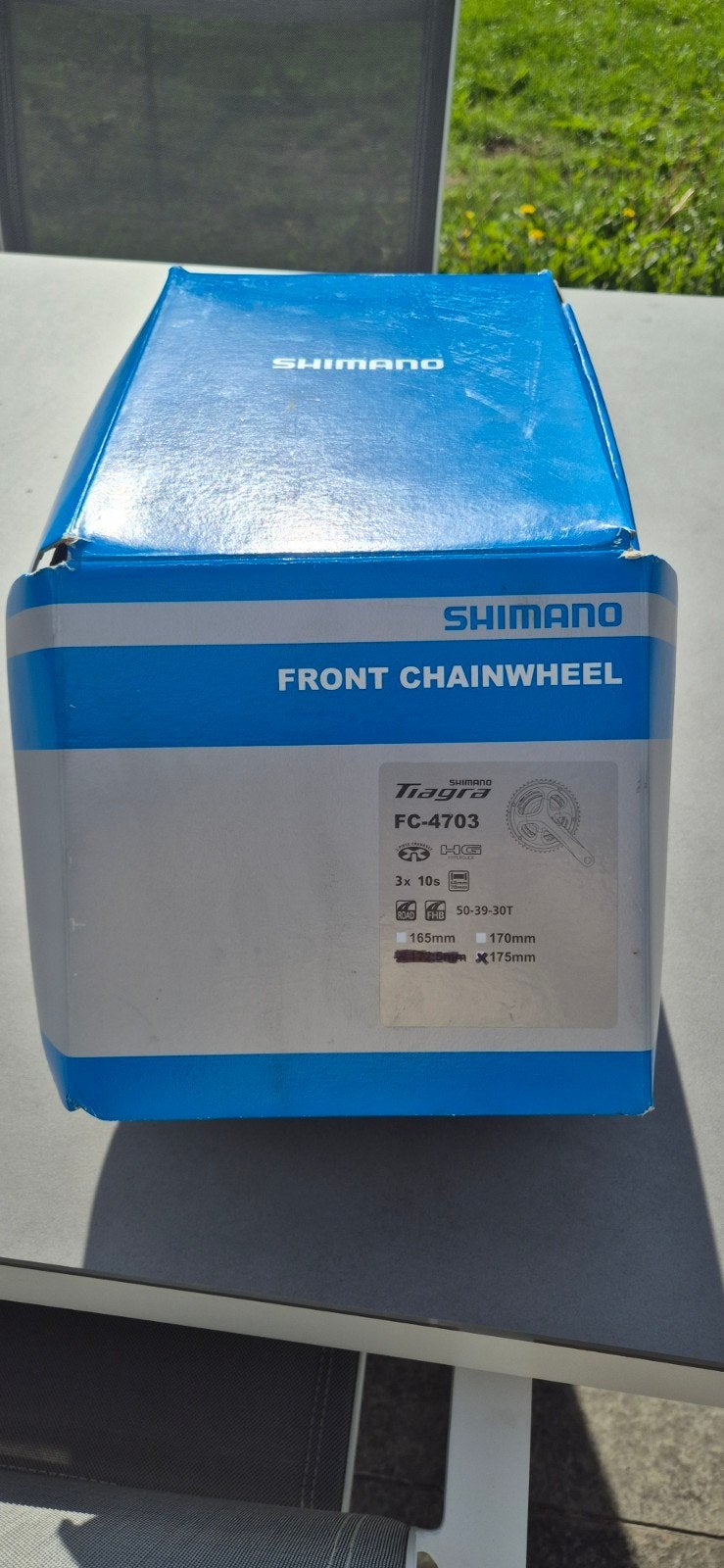 shimano front chainwheel crank 3x10, Fietsen en Brommers, Ophalen of Verzenden