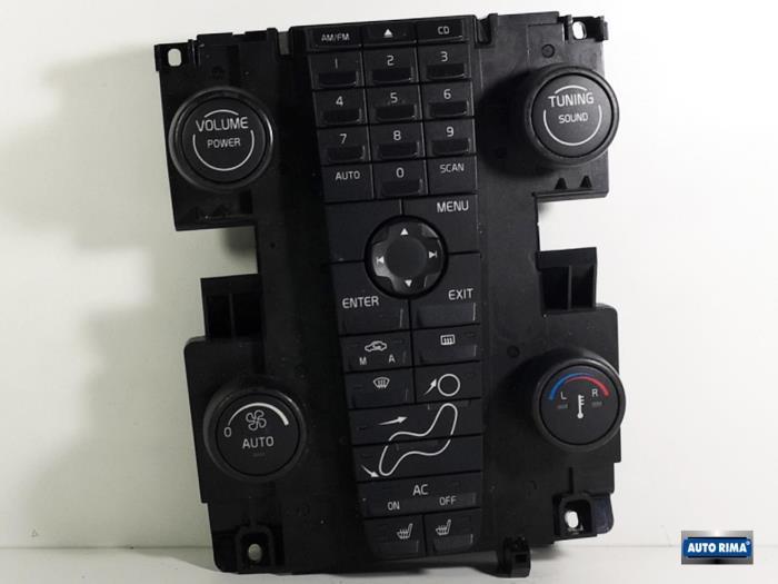 Panneau de commandes chauffage d'un Volvo C30, -, 3 mois de garantie, -, -