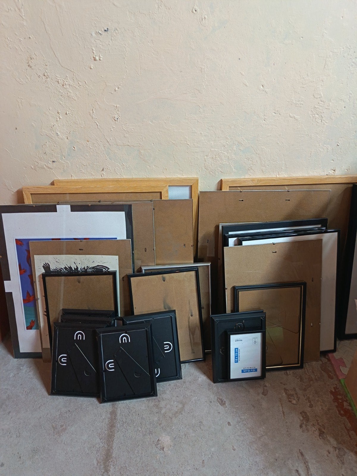 Lot de 30 cadres, Maison & Meubles, Accessoires pour la Maison | Cadres, Enlèvement, Utilisé, Verre
