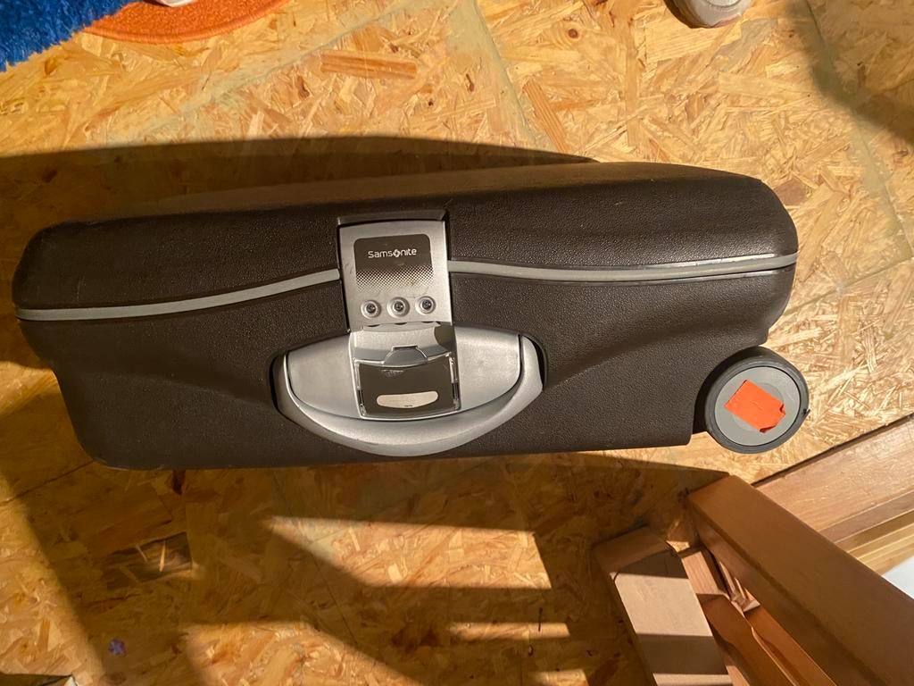 Vintage koffer samsonite, Plastique dur, Enlèvement, 45 à 55 cm, 50 à 60 cm