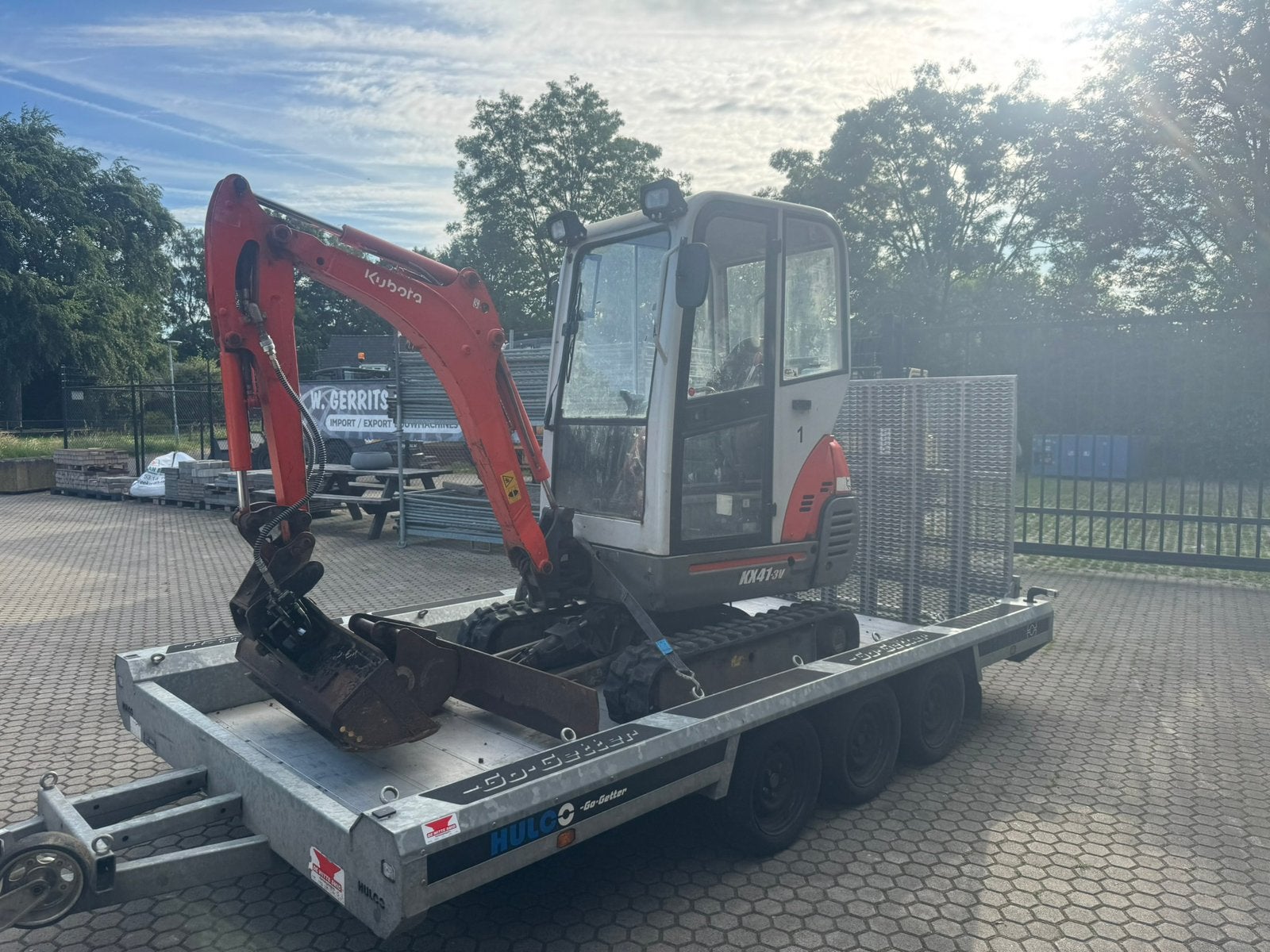 Atlas R404 1,5t goedwerkende minigraver! €5750,- netto, Ophalen, Zo goed als nieuw