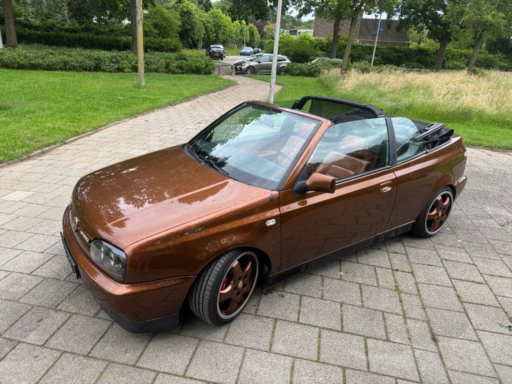 Volkswagen Golf Cabriolet 2.8 VR6, Autos, Cuir, Cabriolet, 2 portes, 6 cylindres