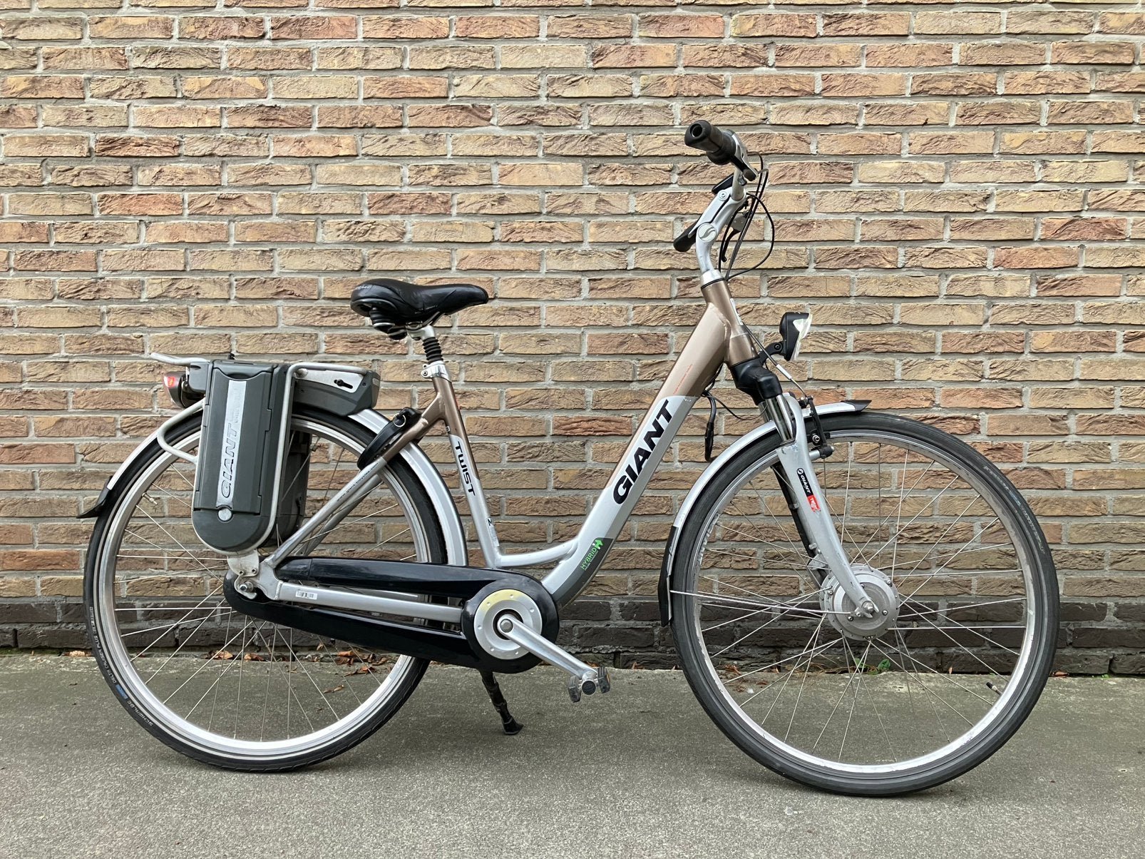 Giant elektrische damesfiets met 2 batterijen, Ophalen, Giant