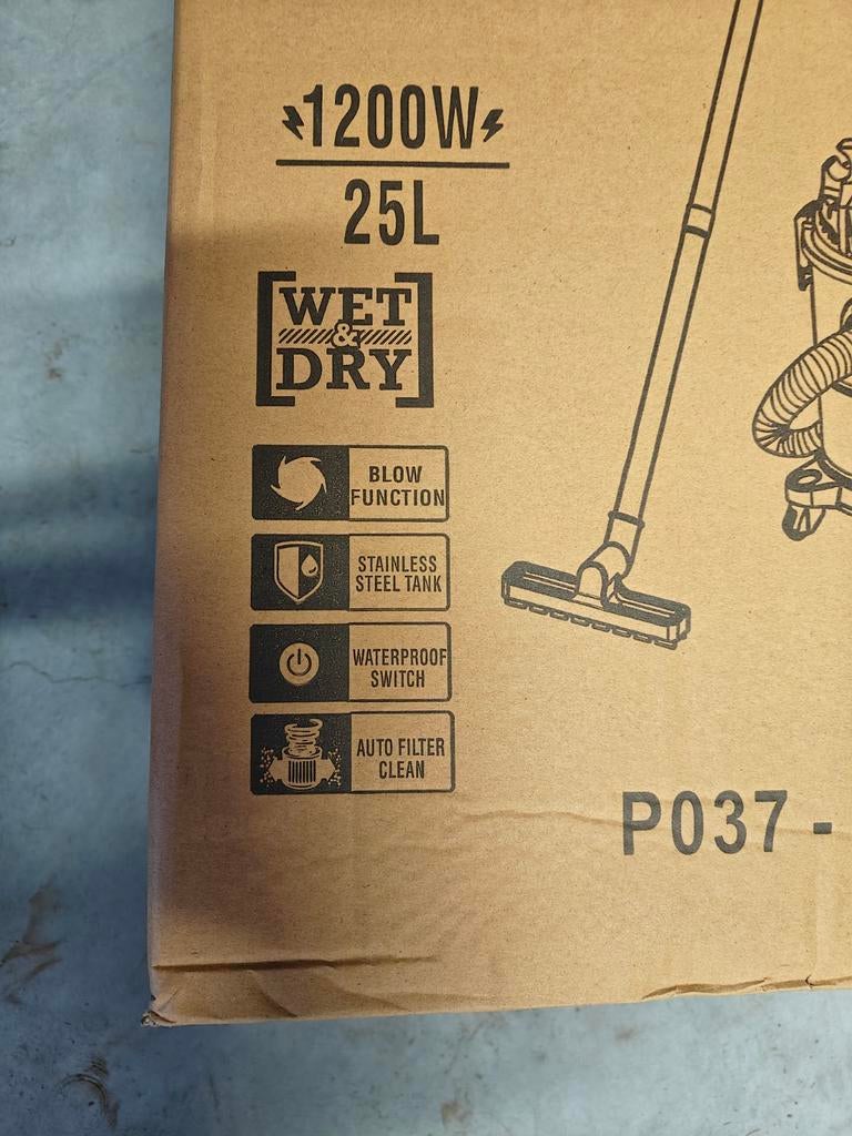 stofzuiger 25l nat en droog., Ophalen, Stofzuiger