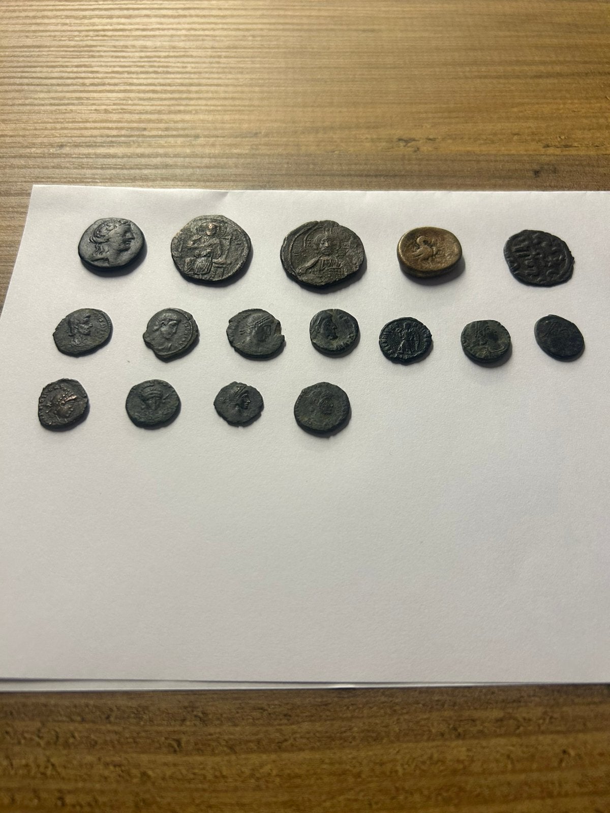 Lot de 16 pièces anciennes, Envoi, Monnaie