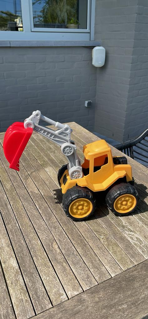 Plastiek graafmachine, Kinderen en Baby's, Ophalen, Gebruikt