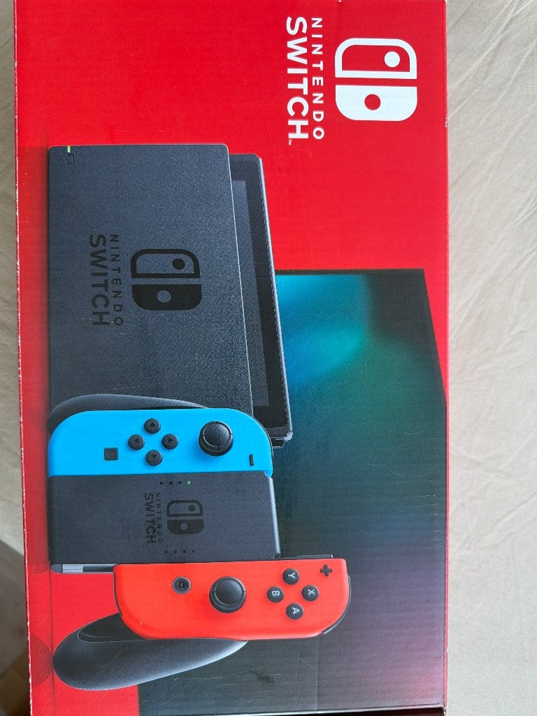Nintendo Switch, Games en Spelcomputers, Ophalen, Gebruikt, Met 2 controllers, Switch 2019 Upgrade