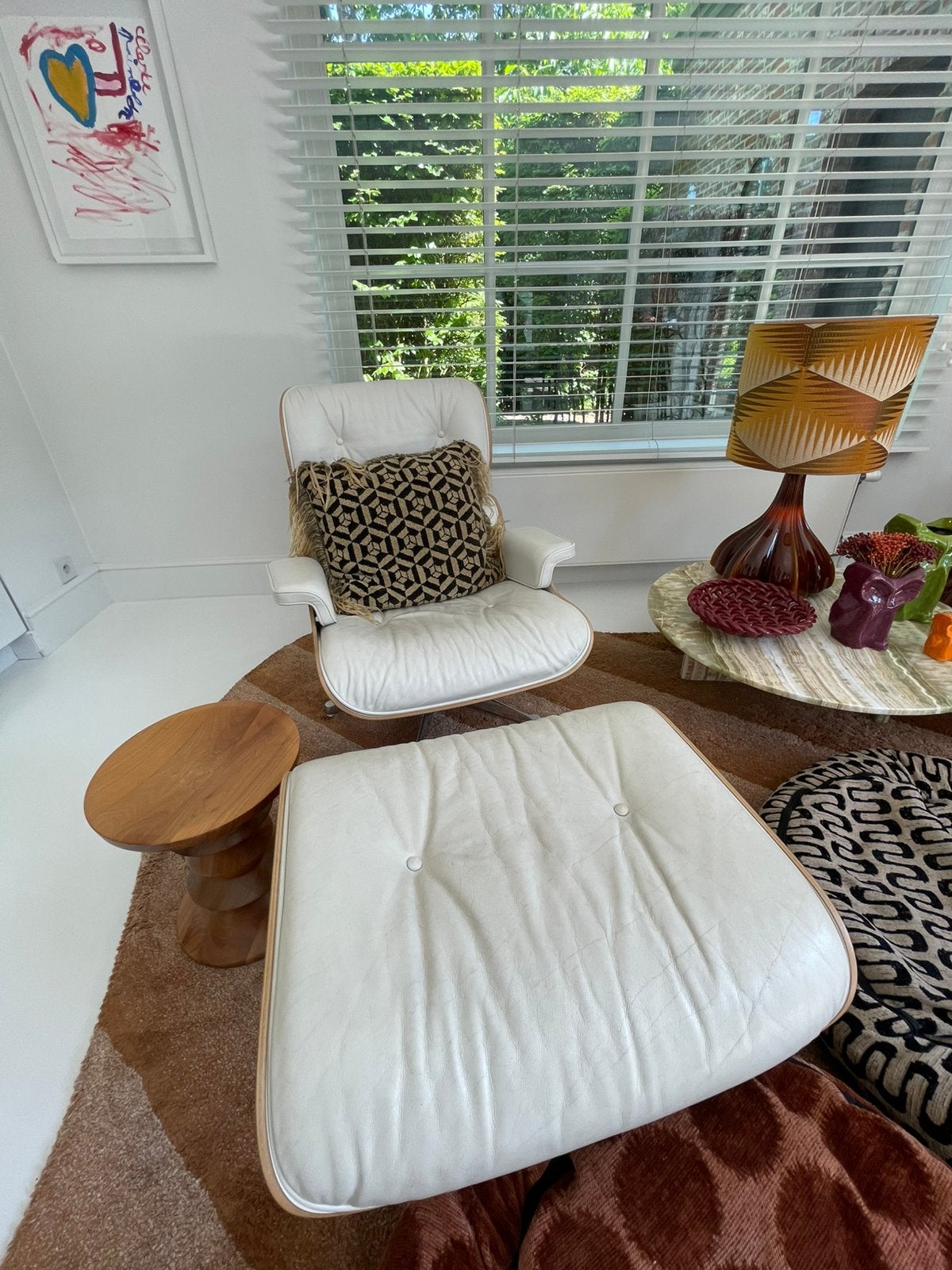 Vitra Eames lounge chair, Huis en Inrichting, Ophalen, Gebruikt
