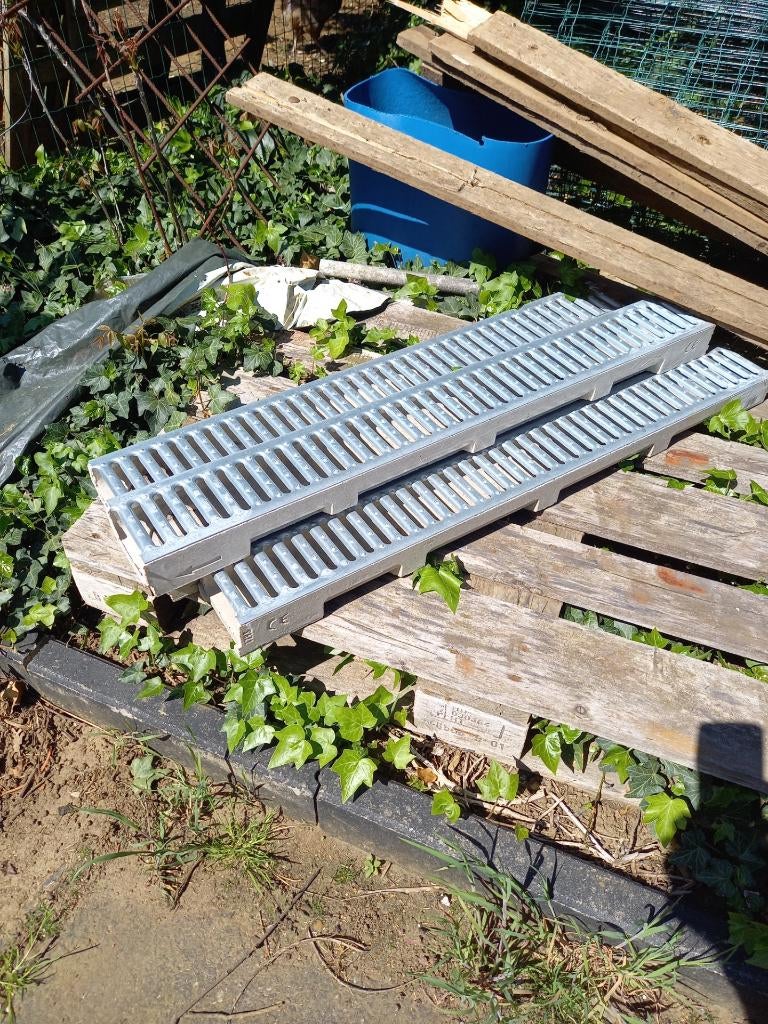 goot, greppel, afwatering: 4 stuks, Doe-het-zelf en Bouw, Buizen en Afvoer, Ophalen