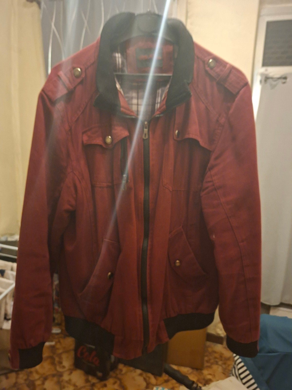 Belle veste neuve style jeans l-xl., Enlèvement ou Envoi