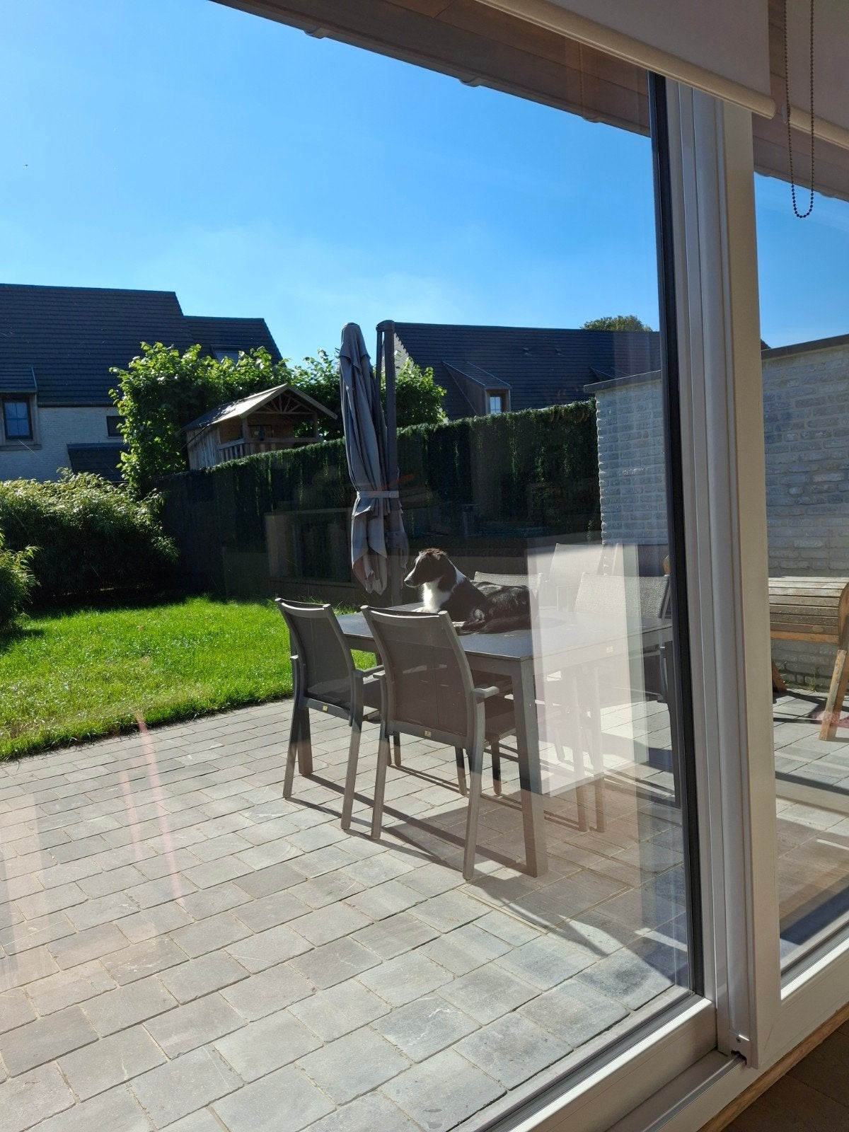 tuintafel en tuinstoelen set Gloster Azore, Ophalen, Tuinset, Eettafel, 6 zitplaatsen