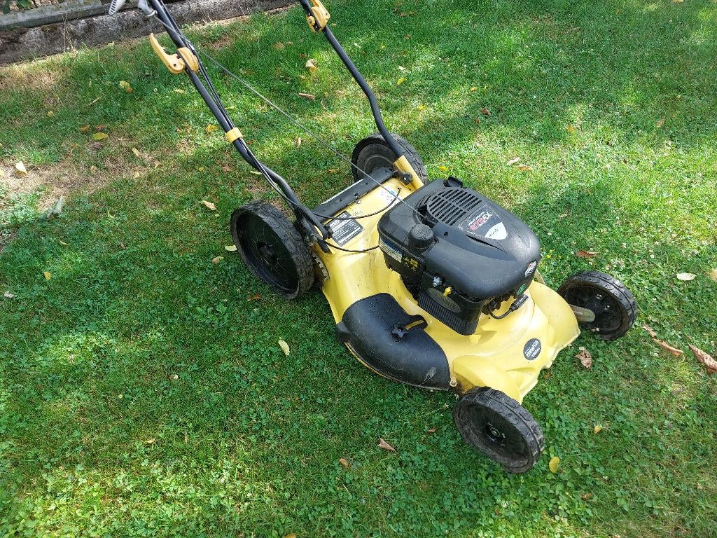brede zelftrekkende grasmaaier met 6PK Briggs motor, Ophalen, Cirkelmaaier, Versnellingen, Zo goed als nieuw