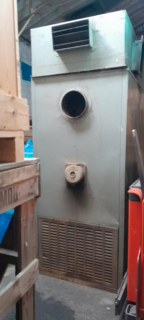 Thermobloc warmeluchtblazer, Ophalen