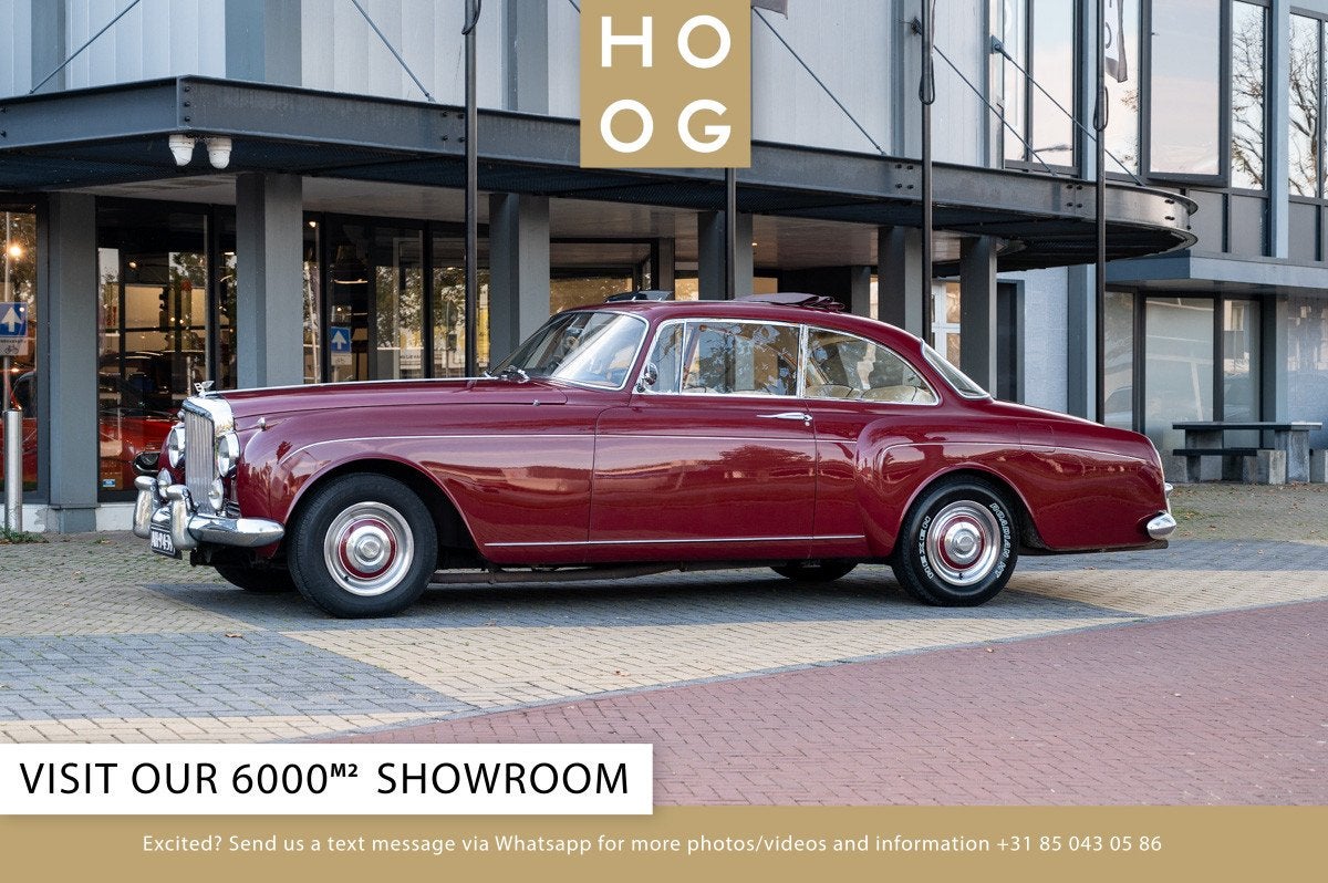 Bentley S2 Continental by H.J. Mulliner (bj 1962, automaat), Auto's, Gebruikt, Leder, 2 deurs, Onderhoudsboekje