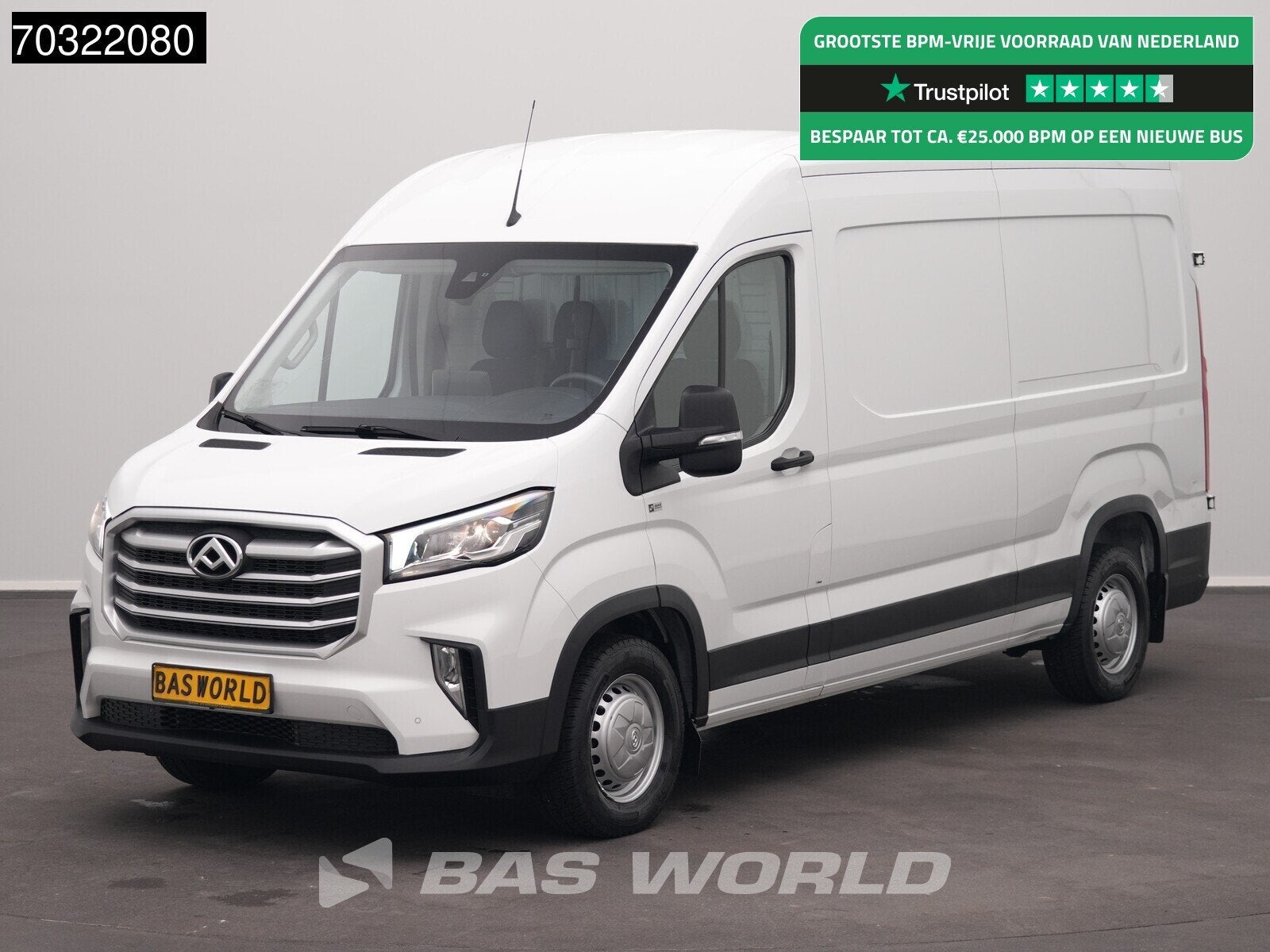 Maxus Deliver 9 L3H2 LED Airco Cruise Camera Parkeersensoren, 109 kW, Euro 6, Entreprise, 3 places