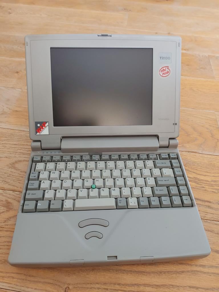 Toshiba T2100, Ophalen
