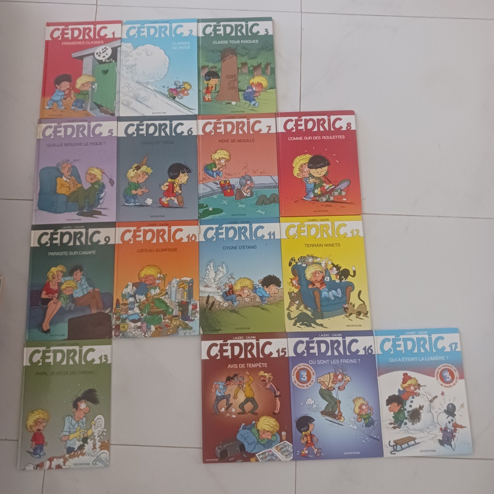 15 BD de Cédric, Livres, Enlèvement ou Envoi