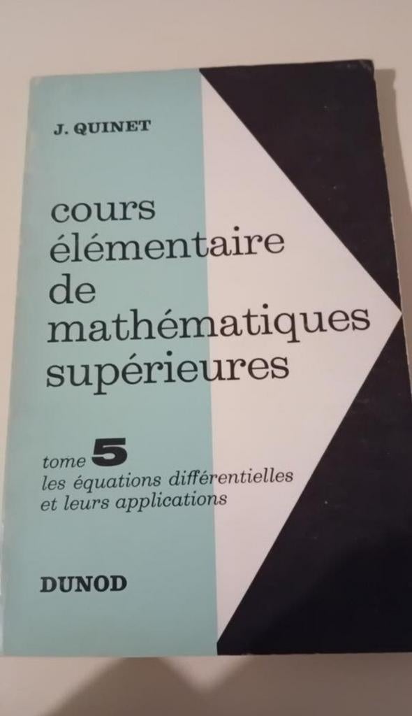Boek over hogere wiskunde, Boeken, Ophalen, Gelezen, Hoger Onderwijs, J.Quinet