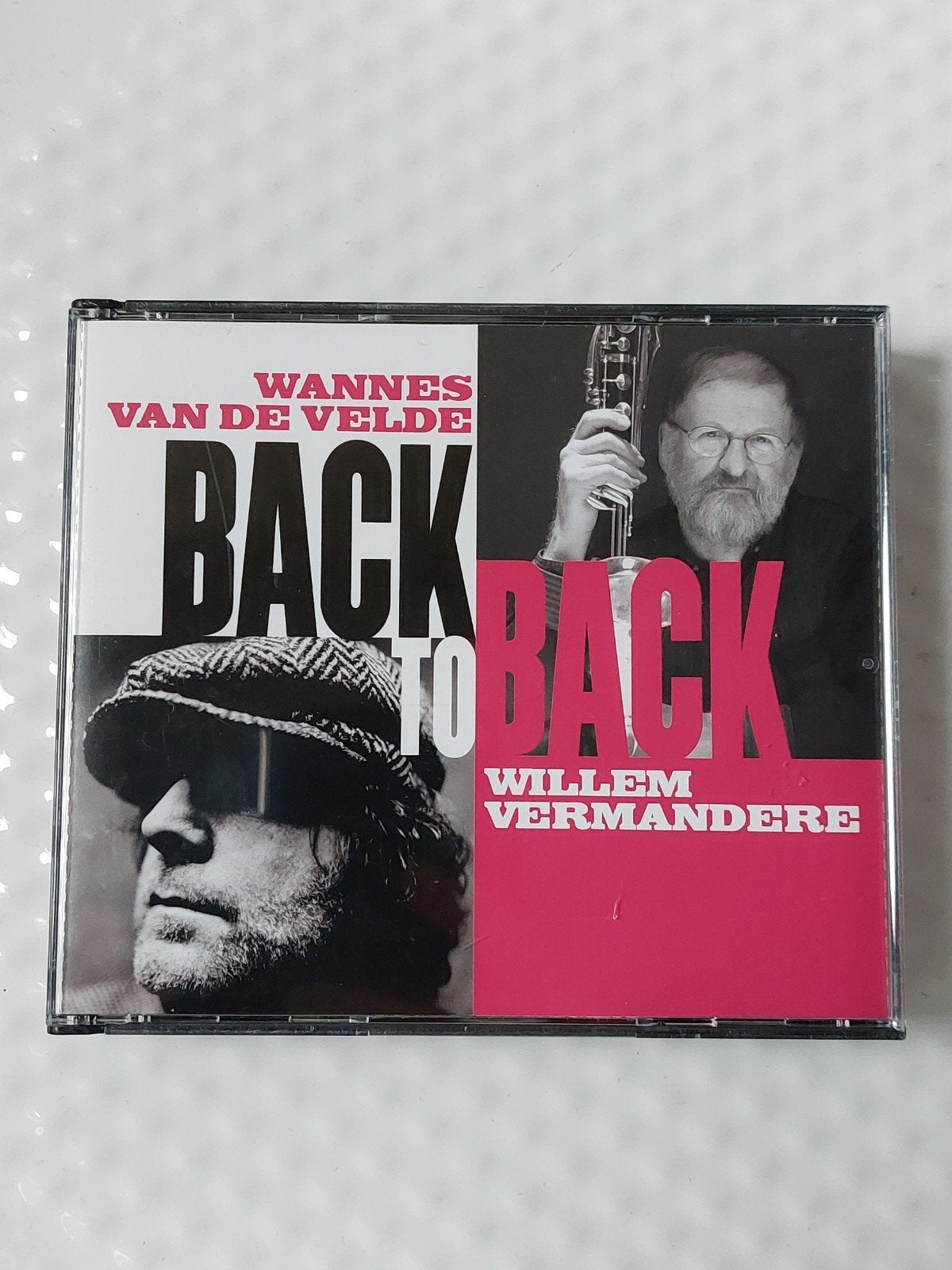 Wannes Van De Velde back to back Willem Vermandere, Cd's en Dvd's, Verzenden, Zo goed als nieuw