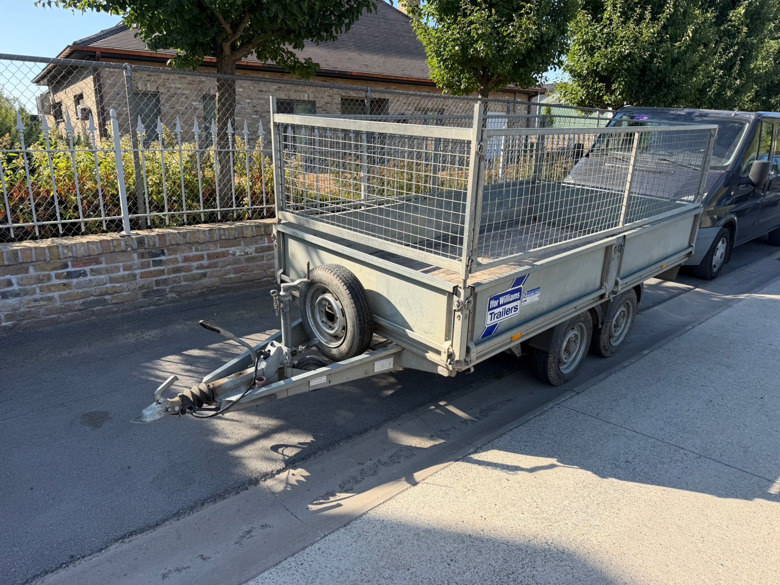 Plateau aanhangwagen i for williams 2t, Enlèvement