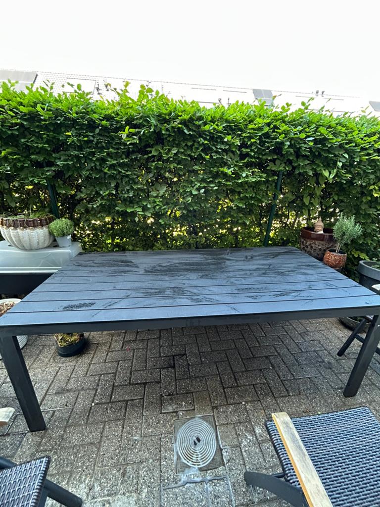 Tuintafel, Tuin en Terras, Tuintafels, Ophalen, Zo goed als nieuw