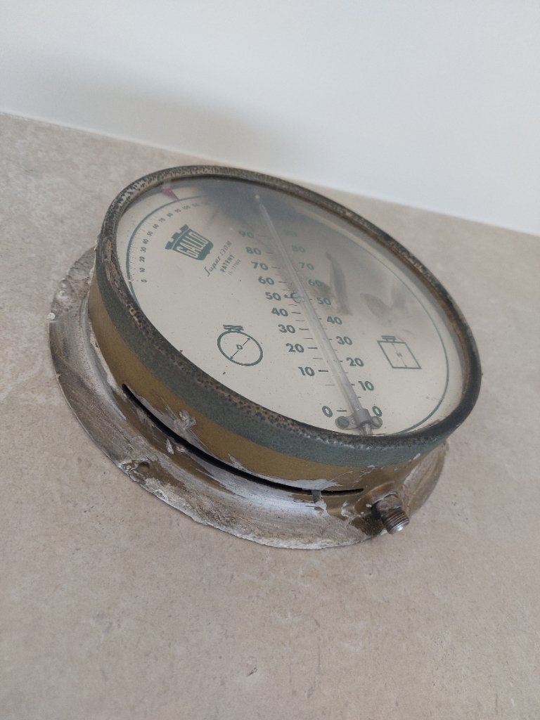 Level meter, tof object bijv voor mancave, Gallo, Huis en Inrichting, Ophalen, Gebruikt, Metaal