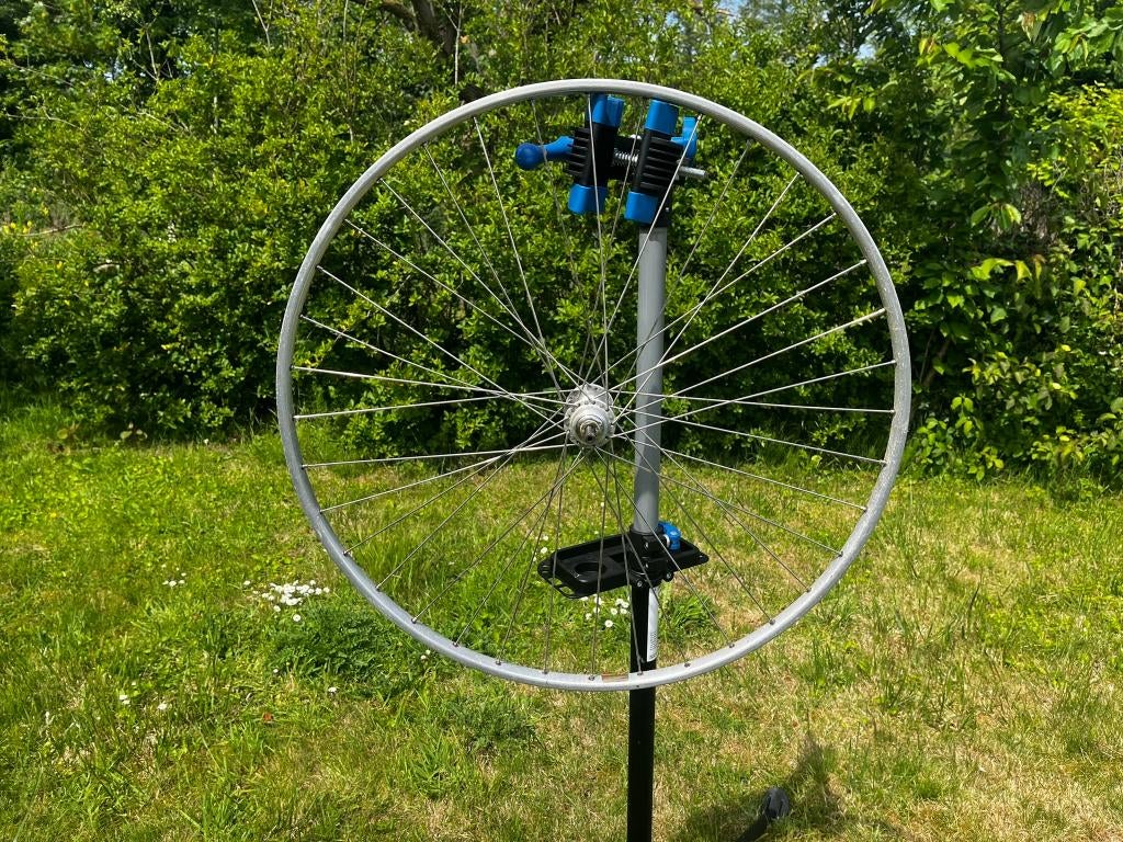 Vintage Campagnolo Record achterwiel – high flange naaf, Fietsen en Brommers, Gebruikt, Campagnolo, Aluminium, Racefiets